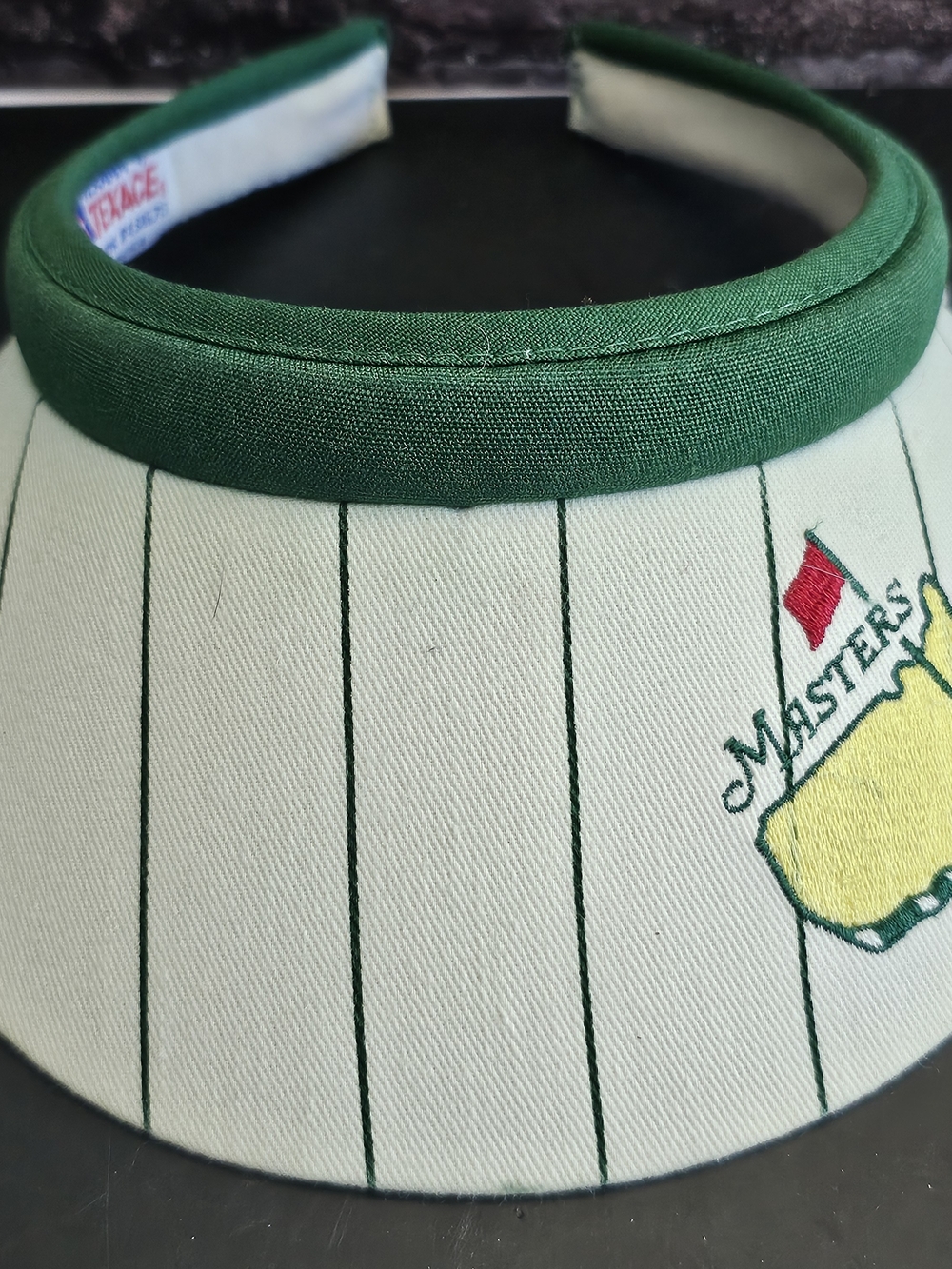 Masters Tournament Green-Trim Visor